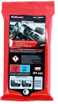 CAR WIPES CHUSTECZKI DO KOKPITU I WNĘTRZA
