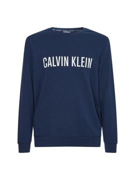 CALVIN KLEIN BLUZA MĘSKA L/S SWEATSHIRT NAVY r. L