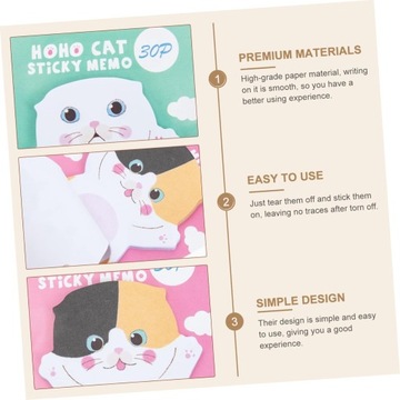 16 шт. блокноты с липкой лентой для заметок в виде животных d