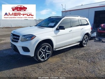 Mercedes GLS X167 2019 Mercedes-Benz GLS 2019 r., 4,7L 550 4 MATIC 4.7 Benzyna 449KM