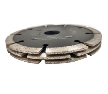 TARCZA DIAMENTOWA 125mm ZESPOLONA 3w1 BETON KAMIEŃ