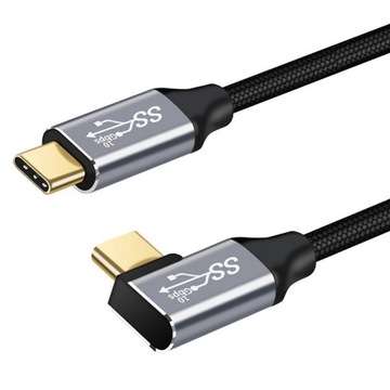 Przedłużacz USB C PD Szybkie ładowanie 100 W 5 A 20 V USB 3.1 Gen2 na 2 m