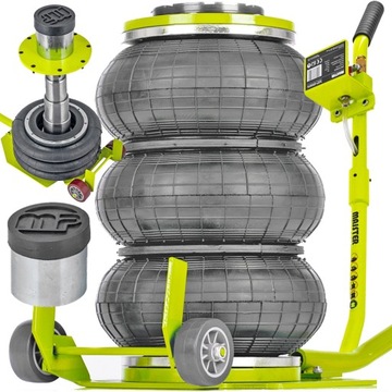 PODNOŚNIK PNEUMATYCZNY PODKUSZKOWY 3500KG BAŁWANEK 3.5T z NADSTAWKĄ 51CM