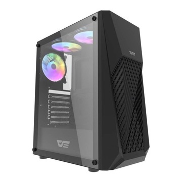 Darkflash DK150 Obudowa Komputerowa Z OKNEM ATX USB 3.0 + 3 WENTYLATORY RGB