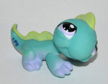 Littlest Pet Shop jaszczurka gekon iguana #1319