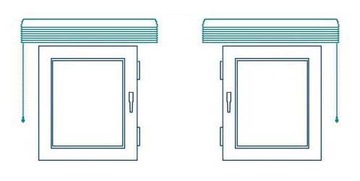 Рулонные шторы Римские шторы Штора 80х240 Штора