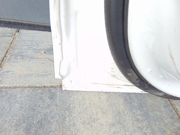DVEŘE PRAVÉ PRAVÝ ZADNÍ VW PASSAT CC 08-12R LB9A BÍLÉ W BARVA