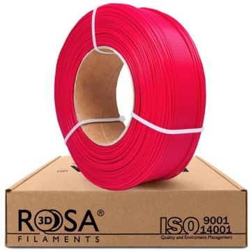 Filament Refill PLA Starter Rosa3D Rubin Red 1kg