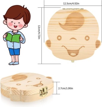 КОРОБКА ДЛЯ МАЛЕНЬКИХ ЗУБОВ СУВЕНИРЫ BABY BABY BABY BOY