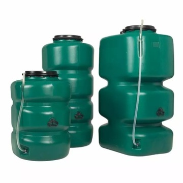 Резервуар для дождевой воды емкостью 1000 л с плоским шлангом.