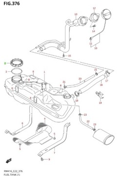 SUZUKI SX4 SWIFT SPLASH - MATICE PUMPY PALIVA