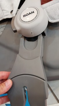 Адаптеры ROAN Bass для сидений Maxi Cosi, Cybex, Kite, крючок CLICK, СЕРЫЙ