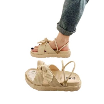 Nowość platforma Roman Lady sandały płaskie buty