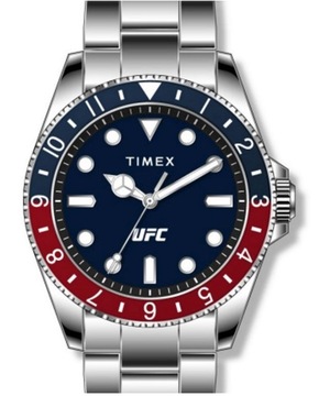 Timex Męski zegarek analogowy z bransoletką ze