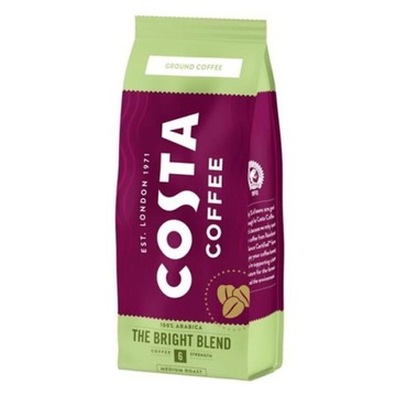COSTA THE BRIGHT BLEND ARABICA kawa MIELONA 200G
