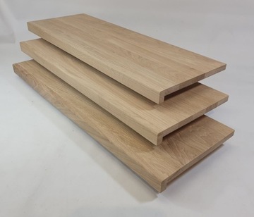 Выберите дубовые накладки на ступени 900х320х20/40.