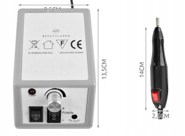 МАНИКЮРНЫЙ СТАНОК ДЛЯ ФРЕЗИРОВАНИЯ НОГТЕЙ + НАБОРЫ ФРЕЗ