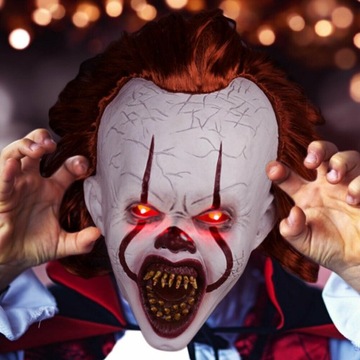 Маска для лица Pennywise латексная MASK