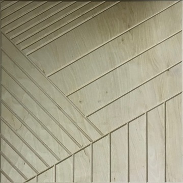 Trelis - 3D деревянная стеновая панель - Правая