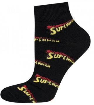 SKARPETY stopki męskie wesołe na prezent SUPERMAN
