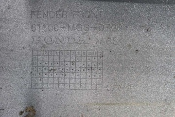 Крыло переднее HONDA CTX 700 14 - 16