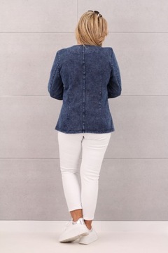 KURTKA BAWEŁNIANA RAMONESKA DUŻE ROZMIARY PRZEJŚCIOWA NARZUTKA OVERSIZE