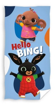 Ręcznik 70x140 Plażowy Królik bing sula króliczek