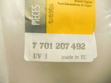 Renault OE 7701207492 Уплотнитель окна KANGO II