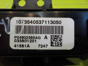 DODGE NITRO 08R PANEL VÝSTRÁŽNÝCH P04602565AG