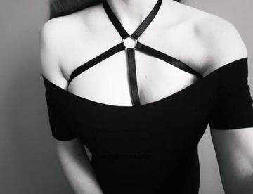 Uprząż harness rockowa O-ring PL jakość U021 L/XL