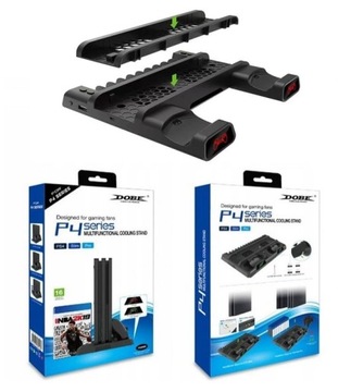 ŁADOWARKA do Padów Podstawka Chłodząca Stojak PS4 PRO SLIM Stacja Dokująca