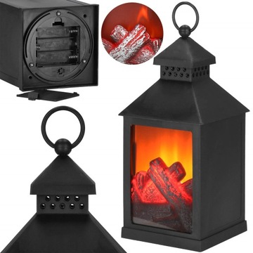 LAMPION DEKORACYJNY LED OZDOBNY LATARENKA NA BATERIE STOJĄCY WISZĄCY ŚWIĘTA