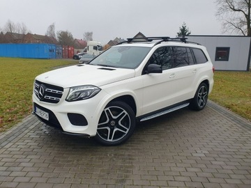 Mercedes GLS X166 Off-Tourer 3.0 350 d 258KM 2017 Mercedes GLS Klasa 350cdi Pakiet AMG Salon Polska