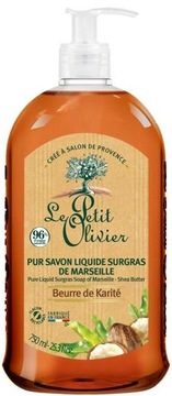 Mydło marsylskie w płynie Le Petit Olivier Masło SHEA KARITE 750 ml