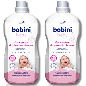 Bobini Baby Koncentrat do Płukania Ubranek 2x1,8L