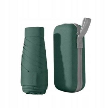 Mały przenośny parasol w mini kapsułce