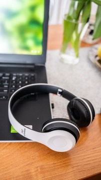 БЕСПРОВОДНЫЕ НАКЛАДНЫЕ НАУШНИКИ BLUETOOTH P47 MP3