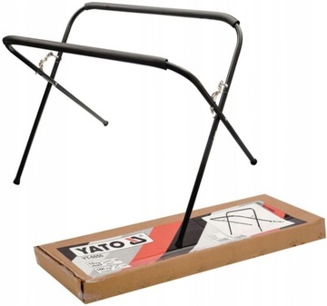 РАСШИРЯЕМАЯ ПОДСТАВКА ДЛЯ ПОКРАСКИ YATO 227 кг ПОДСТАВКА НА КОЛЕСА МАКС. 150 КГ YT-5555