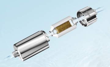 Фильтр для воды для душа PHILIPS, фильтрация 50 000л, хром, фильтр KDF