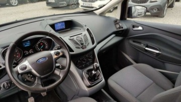 Ford C-MAX II Minivan 1.0 EcoBoost 125KM 2013 Ford C-MAX 1.0i 125kM Klima Navi Tempomat Czujniki Bluetooth Hak Pelen Ser, zdjęcie 5