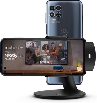 Motorola Moto G100 8/128 GB SZARY+STACJA +KARTA TV
