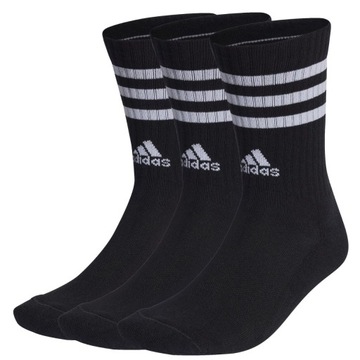 34-36 Skarpety adidas 3-Stripes Cushioned Crew Socks 3P czarne IC1321 34-36