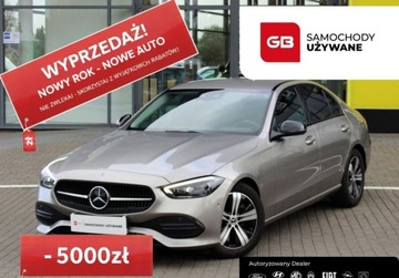Mercedes Klasa C W206 2022 Mercedes-Benz Klasa C W206 2.0 278KM MHEV 4MATIC Automat Avantgarde Serwis