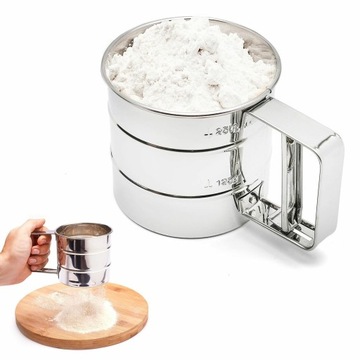 Przesiewacz do mąki i cukru pudru kuchenny Tadar