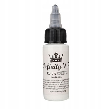 Tusz do nauki tatuowania – white 30ml