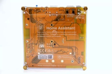 МИНИКОМПЬЮТЕР ДОМАШНИЙ ПОМОЩНИК ЖЕЛТЫЙ С RASPBERRY PI CM