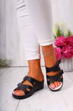 ШЛЕПАНЦЫ ЖЕНСКИЕ ОРТОПЕДИЧЕСКИЕ, ПОШИТЫЕ ИЗ КОЖИ