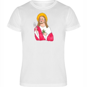 Koszulka Śmieszna T-shirt MARIHUANA THC KFC 420