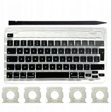 KLAWISZE PRZYCISKI Zestaw Dla MacBook Air Pro A2141 A2338 A2337 A2289 A2179