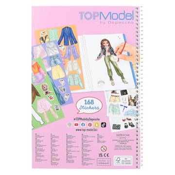 ТОП МОДЕЛЬ ТВОРЧЕСКИЙ НАБОР DRESS ME UP Big